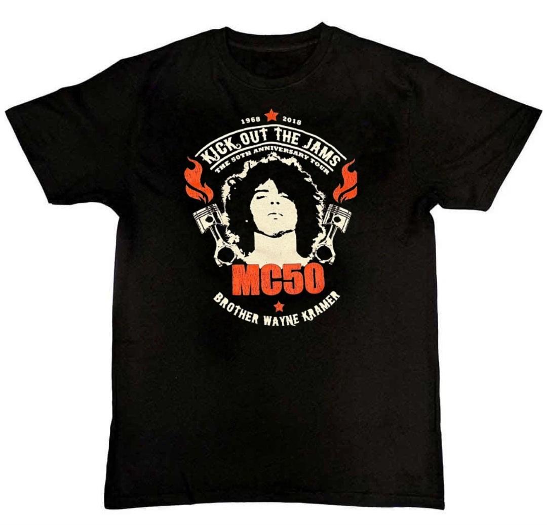 MC5 Band Kick Out The Jams 50th Anniversary Mens T-Shirt XXXXL