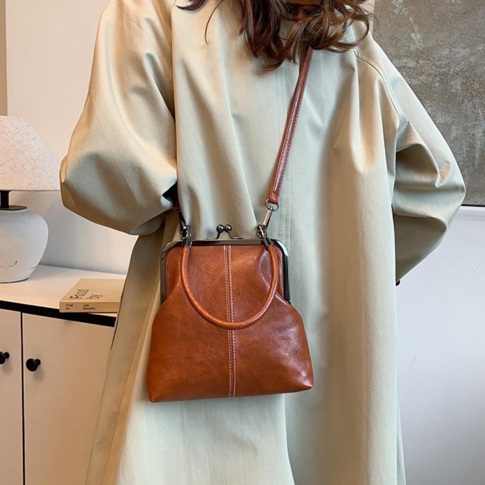 Elegant Chinese Style Crossbody Bag Large Capacity Vintage Women's Handbag  Outdoor