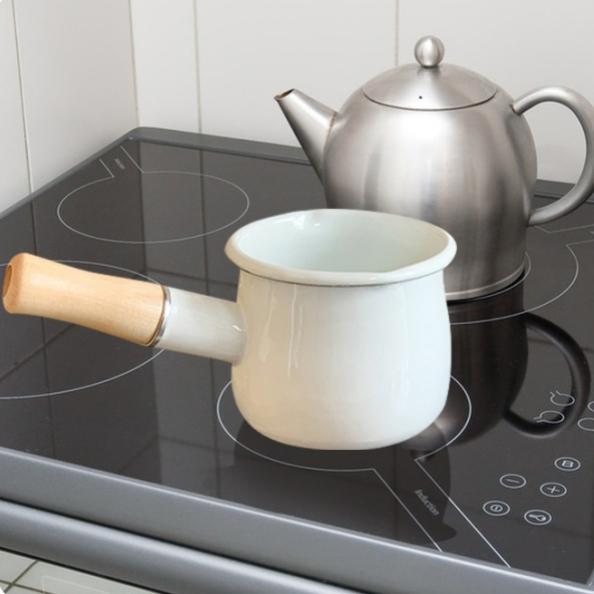 Enameled Milk Pot Baby Supplement Pot Can Be Boiled Simmering Jam Butter Pan Kitchen Cookware