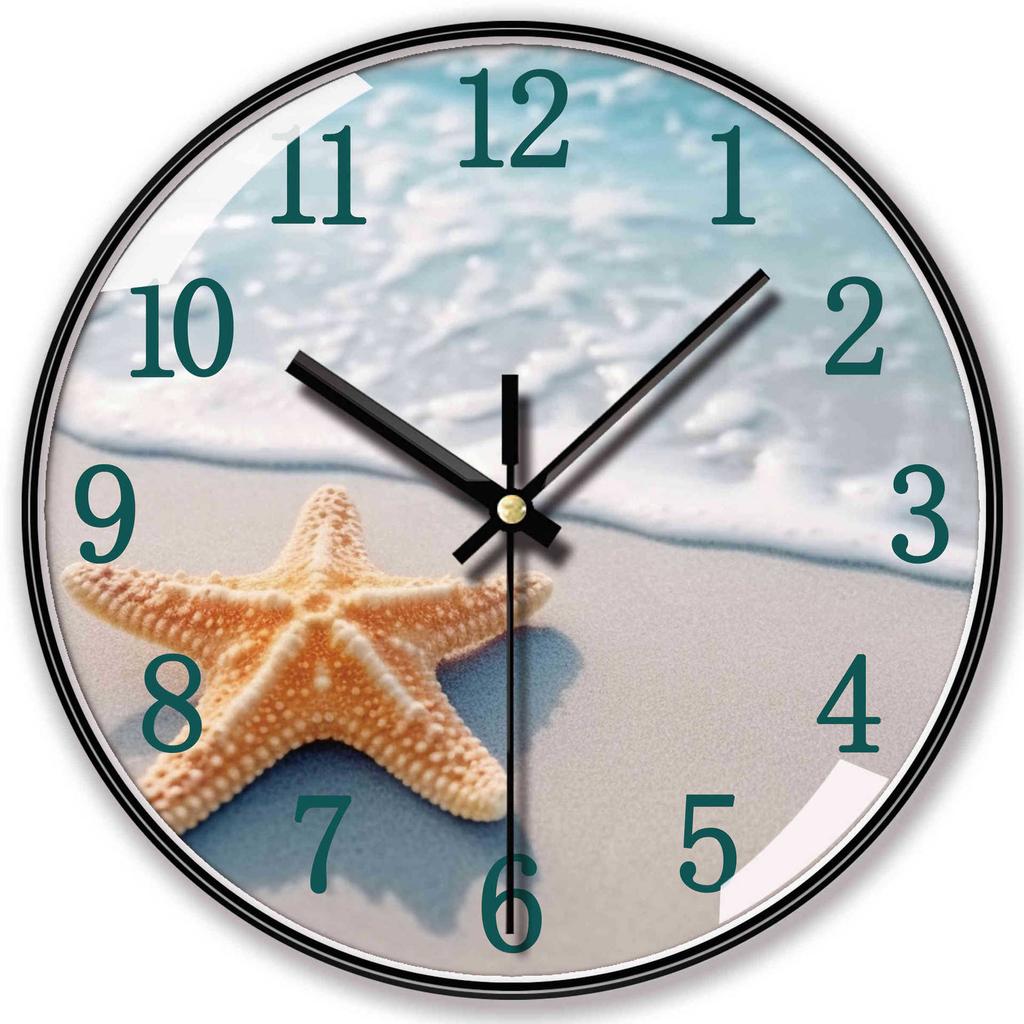 12 Zoll 30cm Zuhause Minimalistisch Leise Modische Uhr Kreative Schlafzimmerdekoration Personalisierte Leichte Luxus Wanduhr