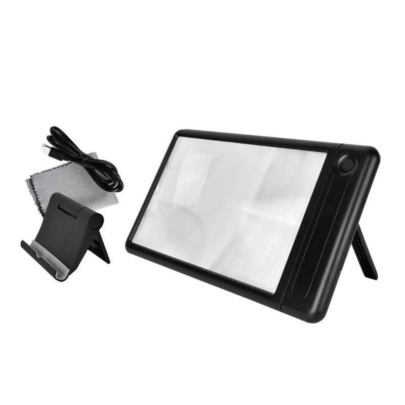 

LED Illuminated Magnifying Glass with Stand Magnification Glass for Senior and Precise Tasks Adjustable Brightness 1