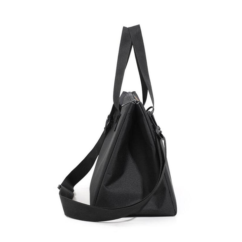 Portable Triangular Lunch Food Box Bag Insulated Bag Outdoor Travel Crossbody Bag Waterproof Cooler Ice Insulated Case Oxford Dinner Handbag