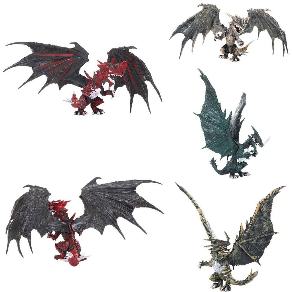 15cm Durable Pvc Magic Dragon Dinosaurs Archaeopteryx Figure Toy Doll Model