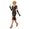 Flapper Dresses 1920s V Neck Sequins Fringed Dress Great Gatsby Dress for Womens Cocktail Dresses