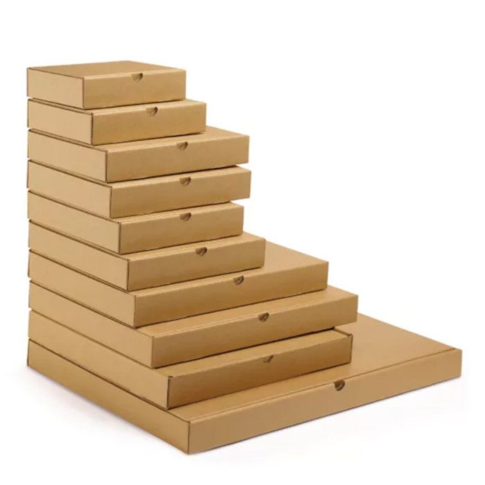 10 Flat Packaging Boxes 46 X 36 X 5 Cm - Single Flute