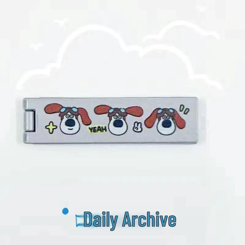 Ultradünner Neutraler Desktop-Telefonständer - Multifunktionales Klappkarten-Design