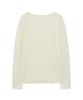 Siyajyu Sitp5226 Soft Boat Neck Core T-Shirt_Ivory
