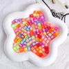 Acrylic Letter Beads for DIY Jewelry: Colorful Crafting Accessories for Keyrings, Bracelets, and More