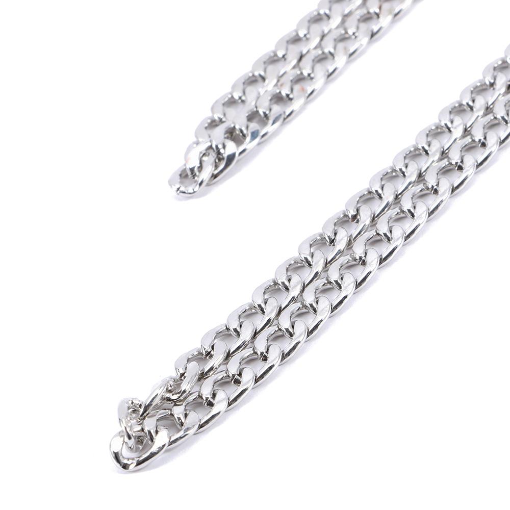 Sterling Simple Rock Charm Hiphop Men's Jewelry Chain Necklace Fashion Accessories