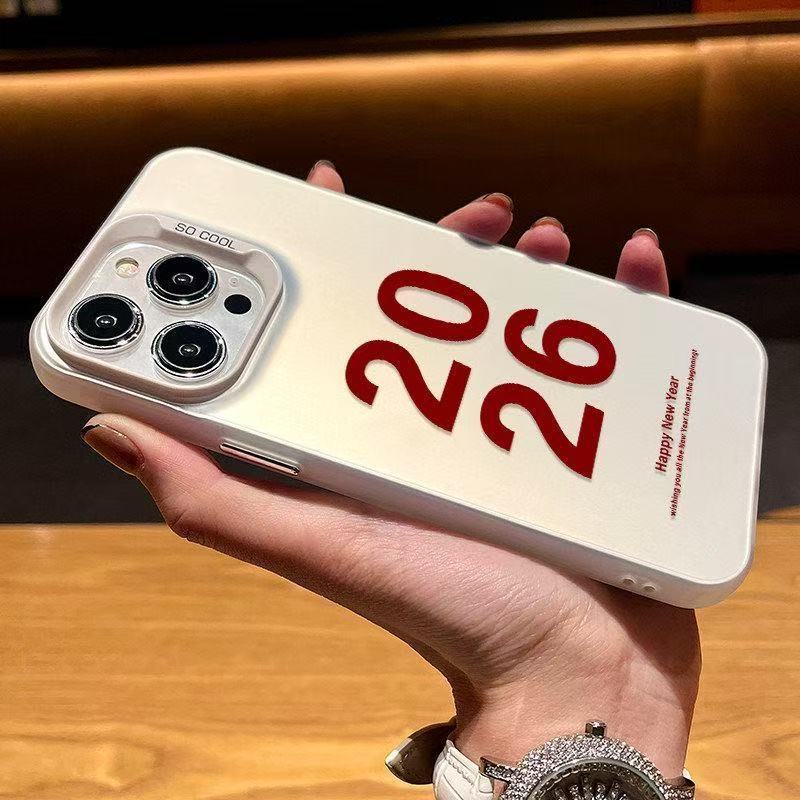 The new English 2026 is suitable for iphone17 mobile phone case Apple 16promax/15 personality 14pro13 Europe and America