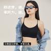 Liquid Foundation Invisible Seamless Underwear Women's Small Breasts Gather Without Steel Ring Anti-sagging Fixed Cup Comfortable Ice Leather Bra