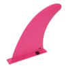 Pinna Tavola da Surf 9 Pollici Staccabile Facile da Infilare in Nylon Pinna Sostitutiva per Tavola da Stand Up Paddle Longboard Rosata