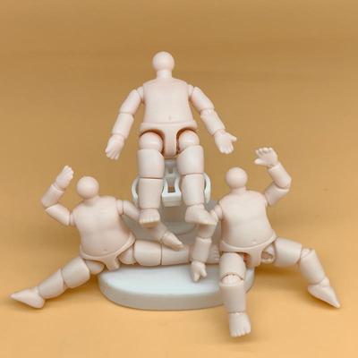 1 Stück 4 Zoll Anime-Puppe Prinzessinnen-Zubehör Mini-Puppe Oder Körper-Ersatzteil 6,3 cm Höhe Körper Mit Mehreren Gelenken