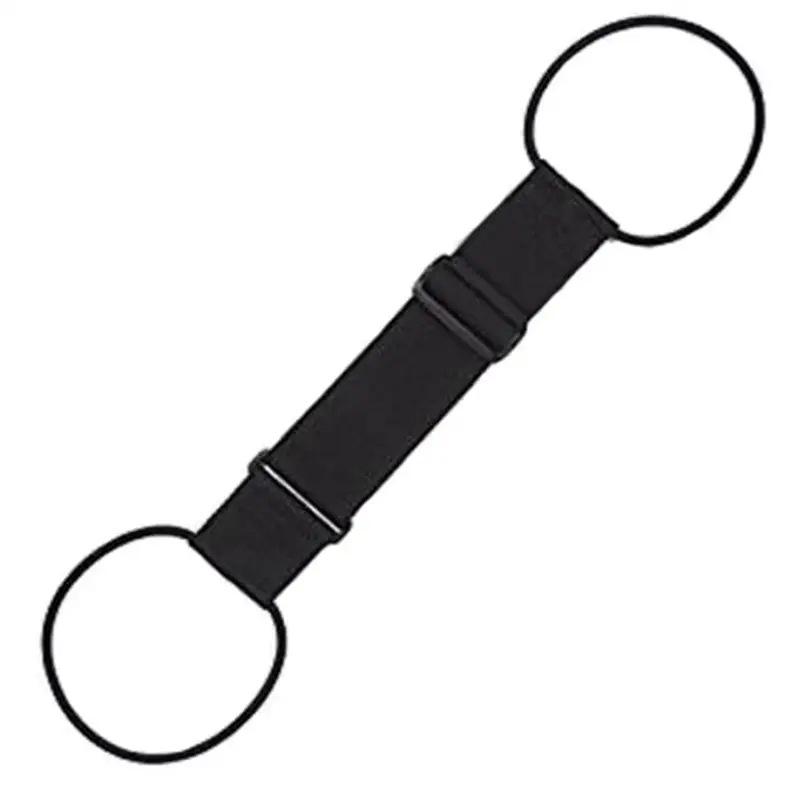 Elastic Adjustable Luggage Strap for Suitcase Security чёрный