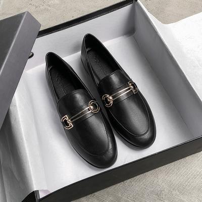 Designer Shoes Woman Big Size 44 Oxford Shoes for Women High Quality Leather Mocassins Flats Ladies Casual Shoes