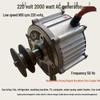 220V 2000W Low Speed Brushless Permanent Magnet AC Generator for Wind & Hydro Power (50Hz)