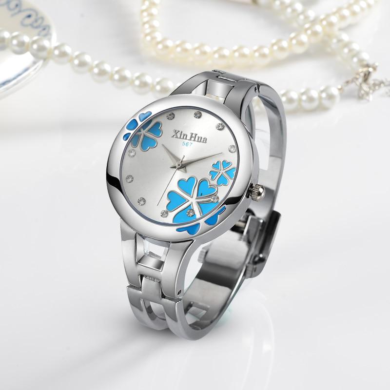 Xinhua Stainless Steel Bracelet Bracelet Quartz Watch Diamond Designer Ladies Watch