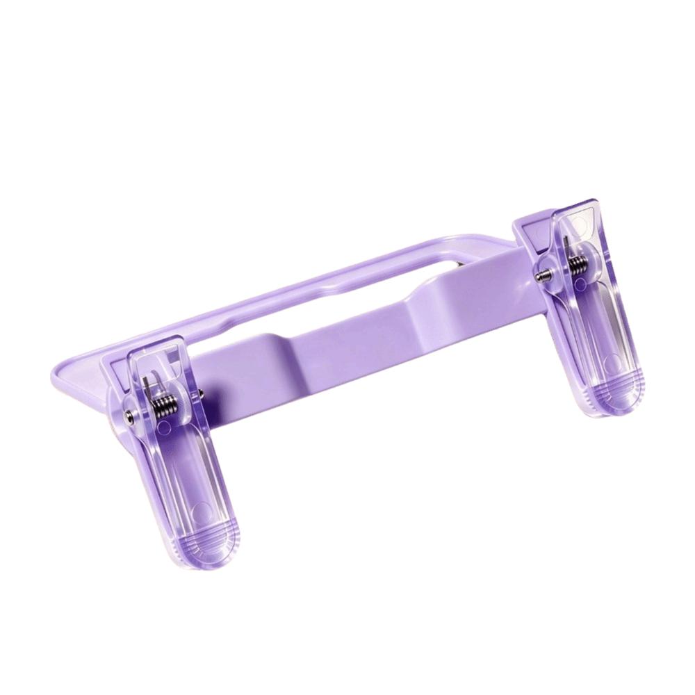 Foldable Book Clip Stand Double Head Reading Book Holder  for Student Learning Tools