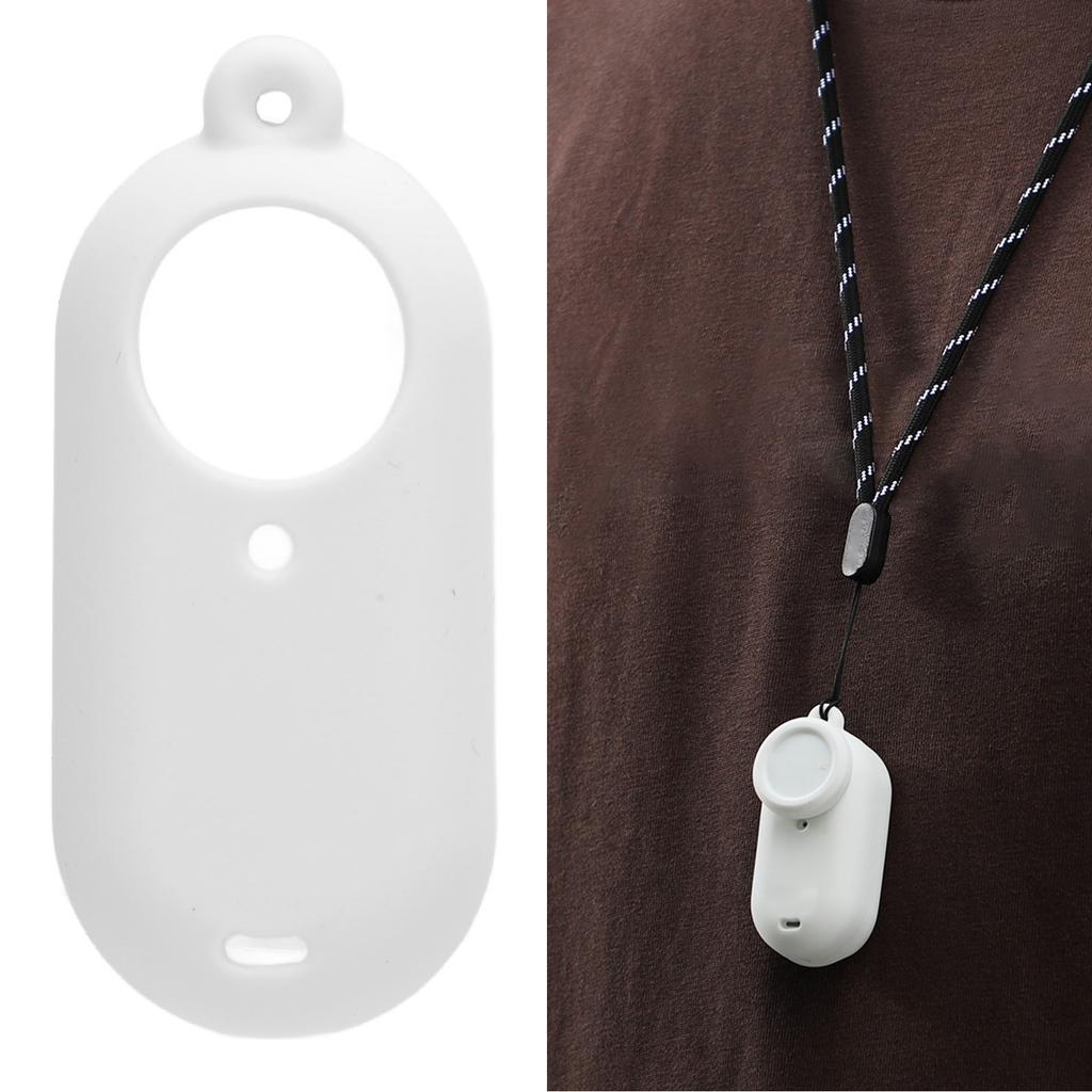 Silicone Protective Case Set for GO 3S Thumb Camera Protective Cover and Lens with Lanyard