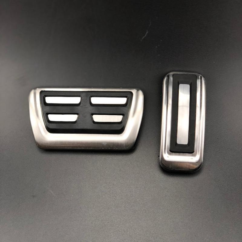 Stainless Steel NO Drill Car styling Gas Fuel Brake clutch Pedal pad case for Mazda 3 M3 Mazda 6 M6 2003-2013