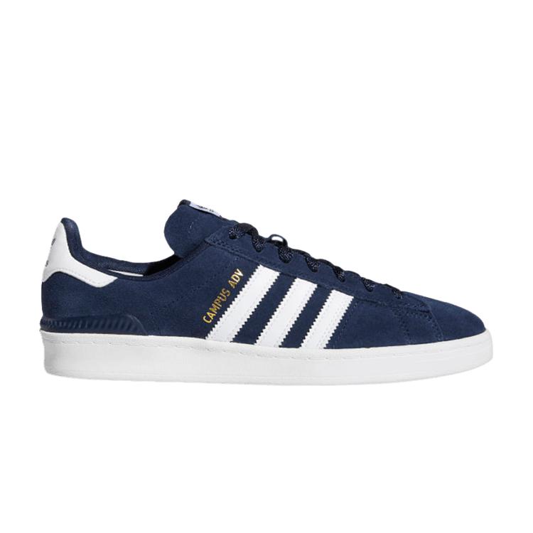 

Темно-синие кроссовки унисекс adidas Campus ADV Collegiate Blue Cloud-White EE6146