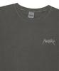 MAHAGRID Pigment Graffiti Logo Tee Charcoal(Mg2Gmmt507A)