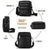 Letní nová pánská taška přes rameno z pravé kůže, vrchní vrstva z hovězí kůže, crossbody taška, módní multifunkční klopová taška přes rameno