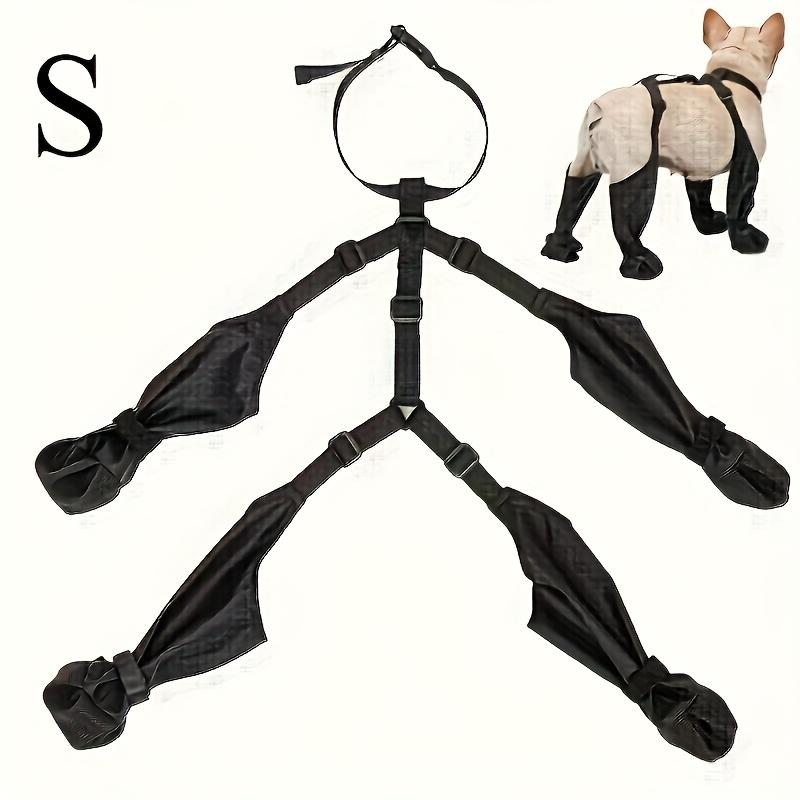 Atmungsaktive, wasserdichte und verstellbare Hundestiefel Schützende Haustierschuhe für den Innen- und Außenbereich, Ideal für Hundespazierstiefel