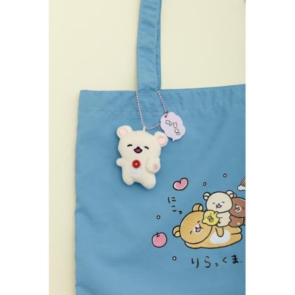Rilakkuma Relax Series Hanging Mascot Badge Korilakkuma Soft Plush Toy
