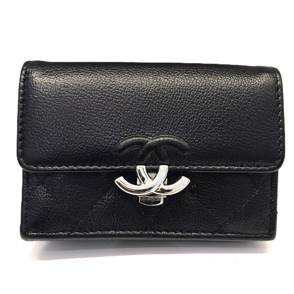 Used CHANELTri-fold wallet Women