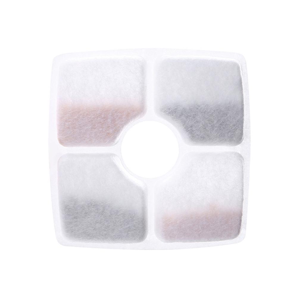 4/6/8/12 Pcs Activated Carbon Replace Filter Triple Filtration Cat Water Fountain Filters for Pet Cat Dog Fountain Dispenser