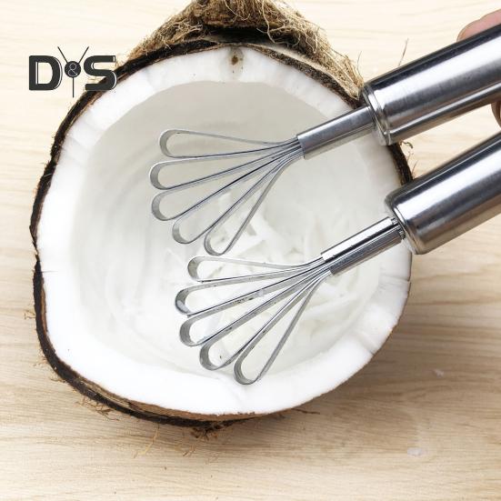 Coconut Planer Easy To Use Labor Saving 5 Claws Coconut Planer Slicer