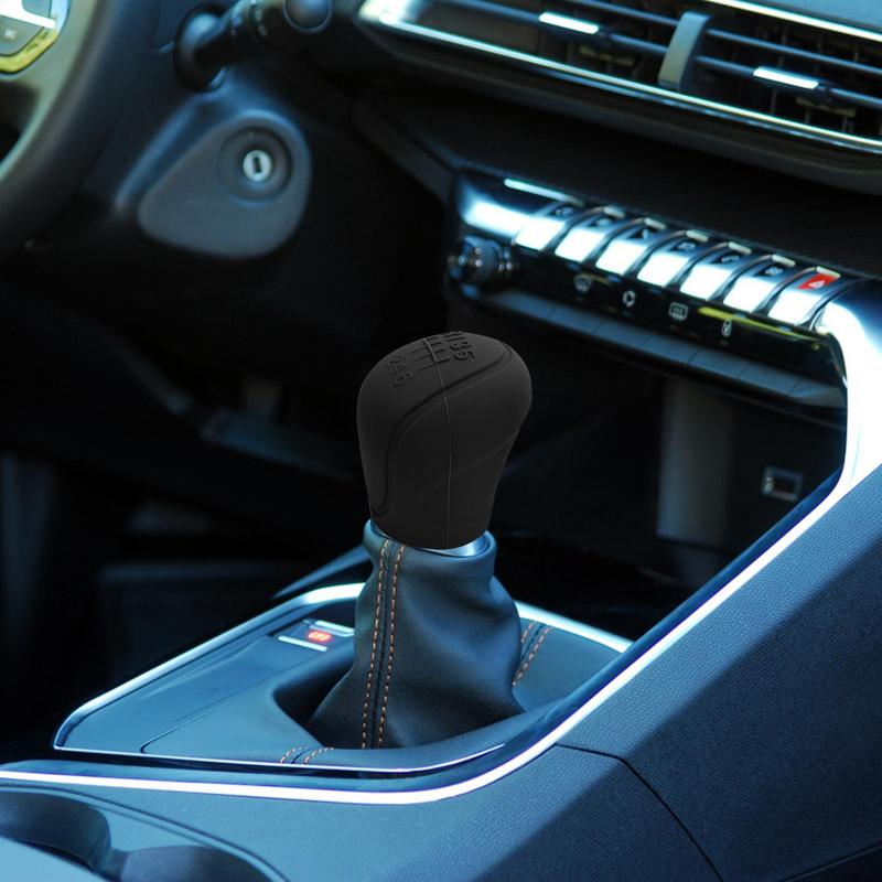 Manual Gear Shift Knob Silicone Cover Shift Knob Cover Universal Silicone Car Gear Shift Soft Sleeve For Car Interior Accessorie