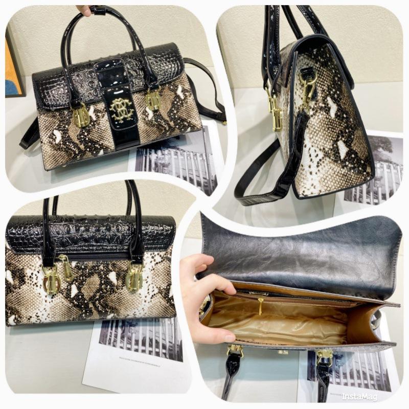 Handbag Women'S Bag Shoulder Bag Large Capacity Crossbody Snake Pattern Bag Underarm Bag
