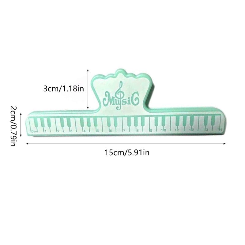 Music Score Fixed Clips Sheet Holder Piano Sheet Music Clip for Guitar Violin Piano Professional Music Sheet Clip