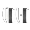 Camping Lantern Stand Desktop Rack Multipurpose Easy to Use Light Holder Lamp Stand Light Post for Garden Backpacking BBQ Hiking