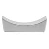  4Pcs Stainless Steel Chopstick Rest, Boat Shape Cutlery Holder with     for Home Restaurant Wedding Party 