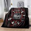 Coperta stampata con copertina dell'album Slipknot, Rap-Metal, Heavy Metal, Morbida e Calda in Flanella, per Divano, Letto, Ufficio Portatile, Regalo