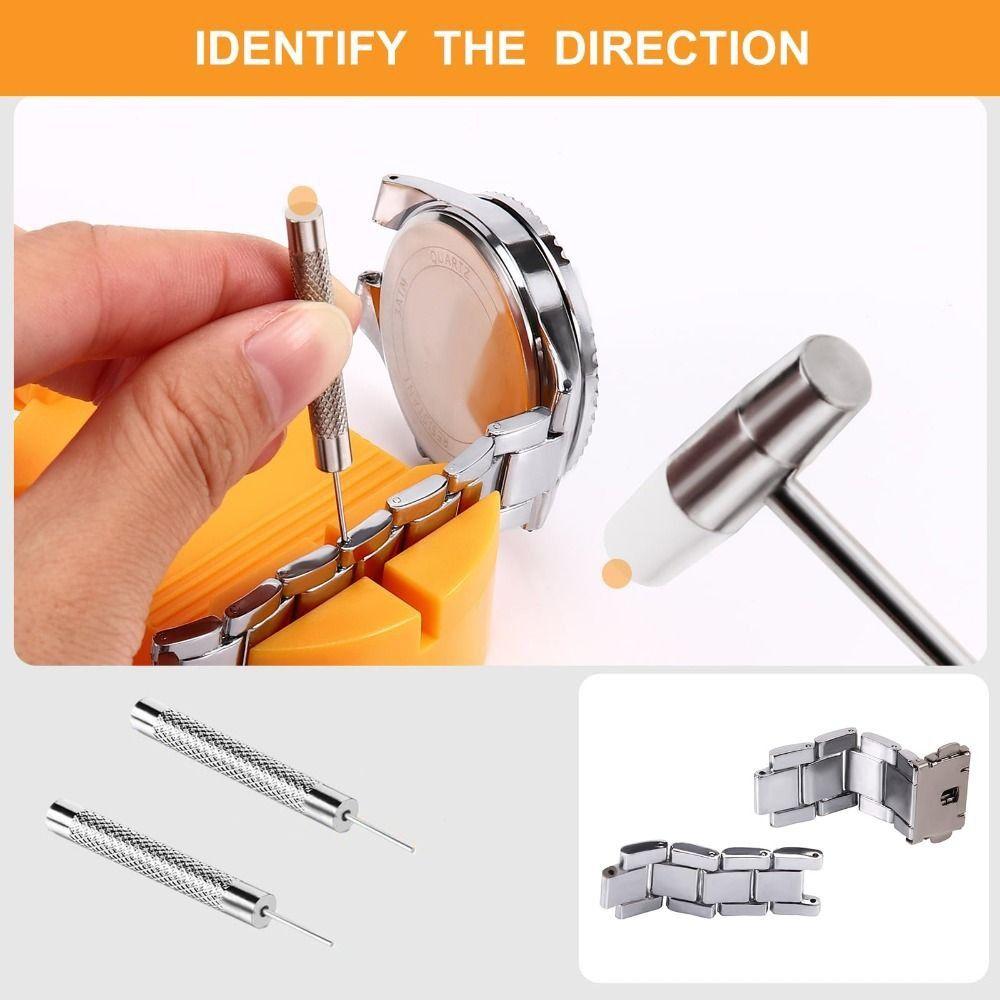 31Pcs/Set Precision Watch Link Removal Tool Kit Professional Watch Strap Repair Tool Kit  Gifts