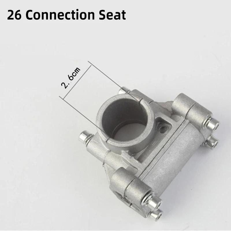 

Сменный алюминиевый держатель ручки 26/28 мм, зажим для кронштейна ручки, ручной держатель для триммера, кустореза, трубки