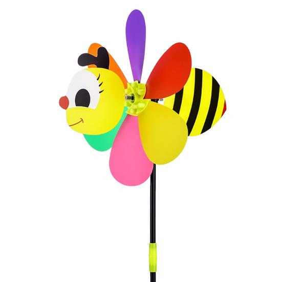 Windmill Toy Cute DIY PVC Kids Wind Spinner for Gifts