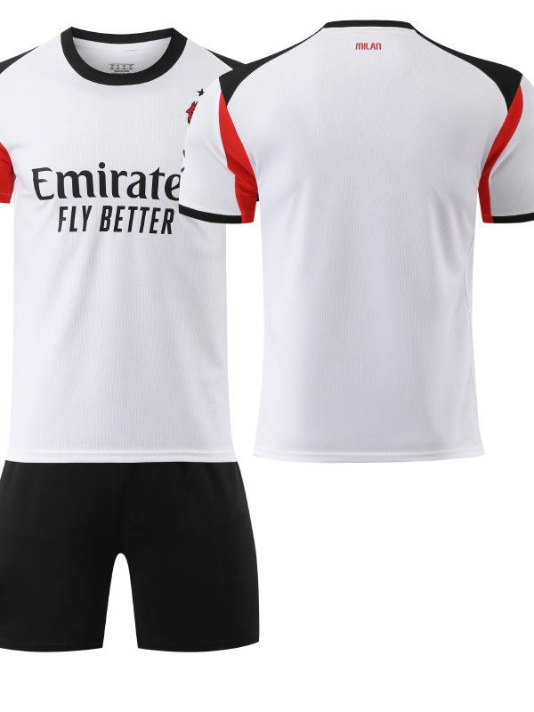 

2526AC Milan away No. 10 Leo jersey 11 Ibrahimovic jersey No. 14 Modric children s football jersey #14