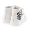 Excellent HERMES High Cut Sneakers Iriko White Women 37.5 Used