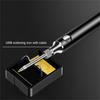 Portable Wireless Soldering Iron Rechargeable Battery Quick Heating Solution with LED Light Small Appliance Repair Tool