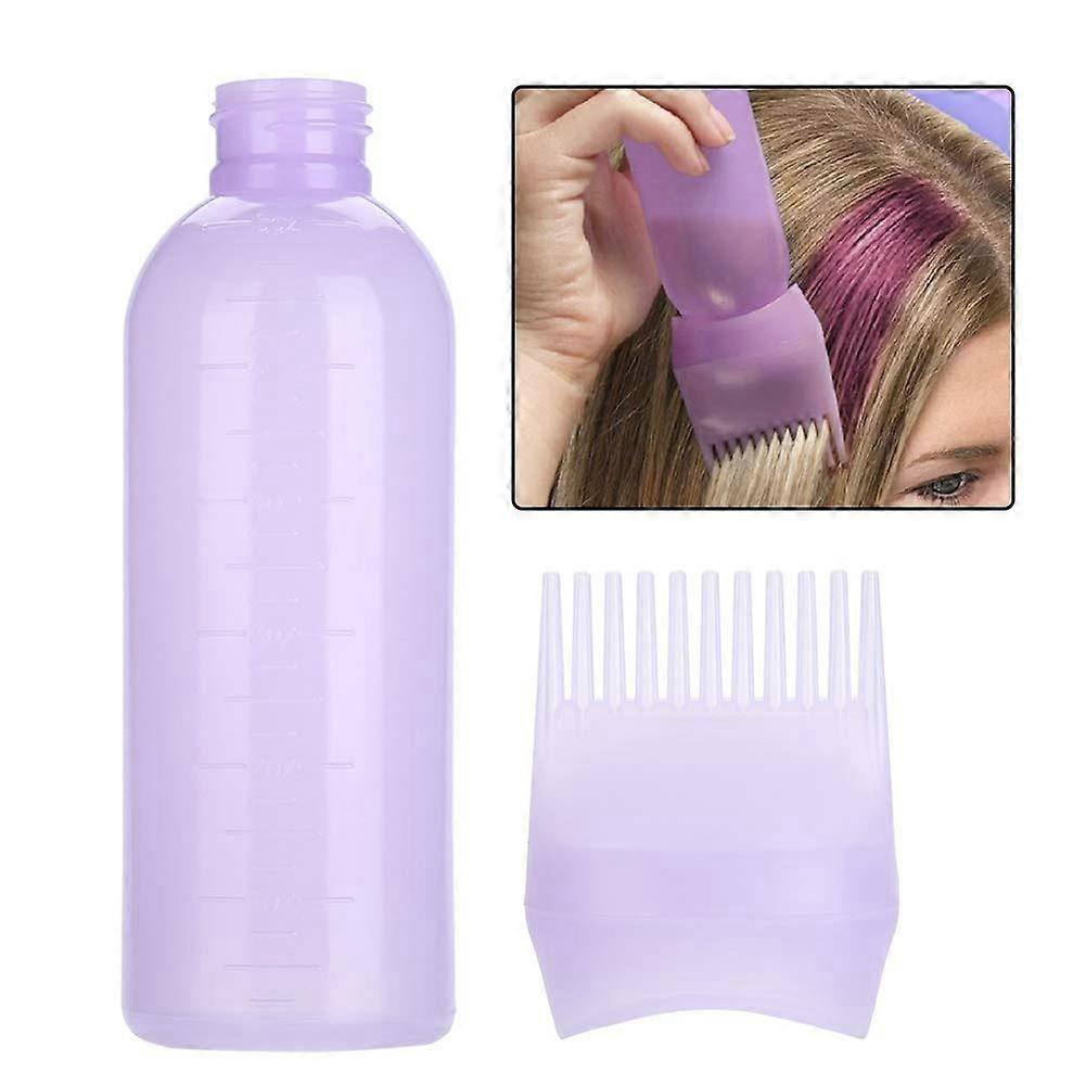 Hair Dye Applicator Bottle with Comb for Precision Root Touch Up, 160ml, 3 Color Options