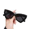 Retro Triangle Cat-Eye Sunglasses Unisex – Stylish European & American Fashion Trend Glasses for Unique Street Style