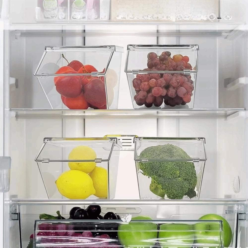 Transparent Tea Bag Storage Box Stackable Tea Bag Holder Tea Bag Organizer Snack