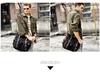 Men's Seven-Color Cotton Canvas Crossbody Bag - Student & Outdoor Casual Messenger Style