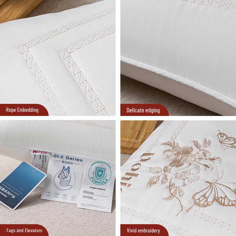 Seidenfeder Samtkissen für Paare - Geschenkedition