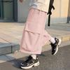 INCERUN Summer Men Elastic Waist Pockets Casual Loose Shorts Pants Capri